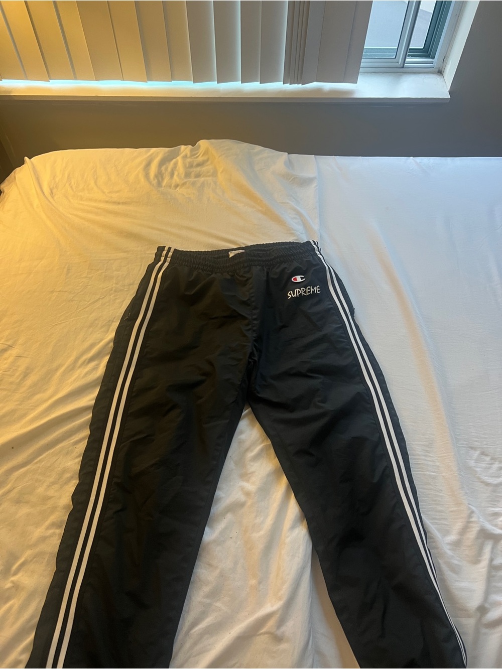 SS14 Supreme x Champion Warm-Up Pants